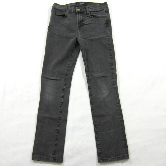WOMENS J Brand GRA Rail Grey Skinny Slim Leg Denim Jeans Sz 27 - Picture 1 of 9
